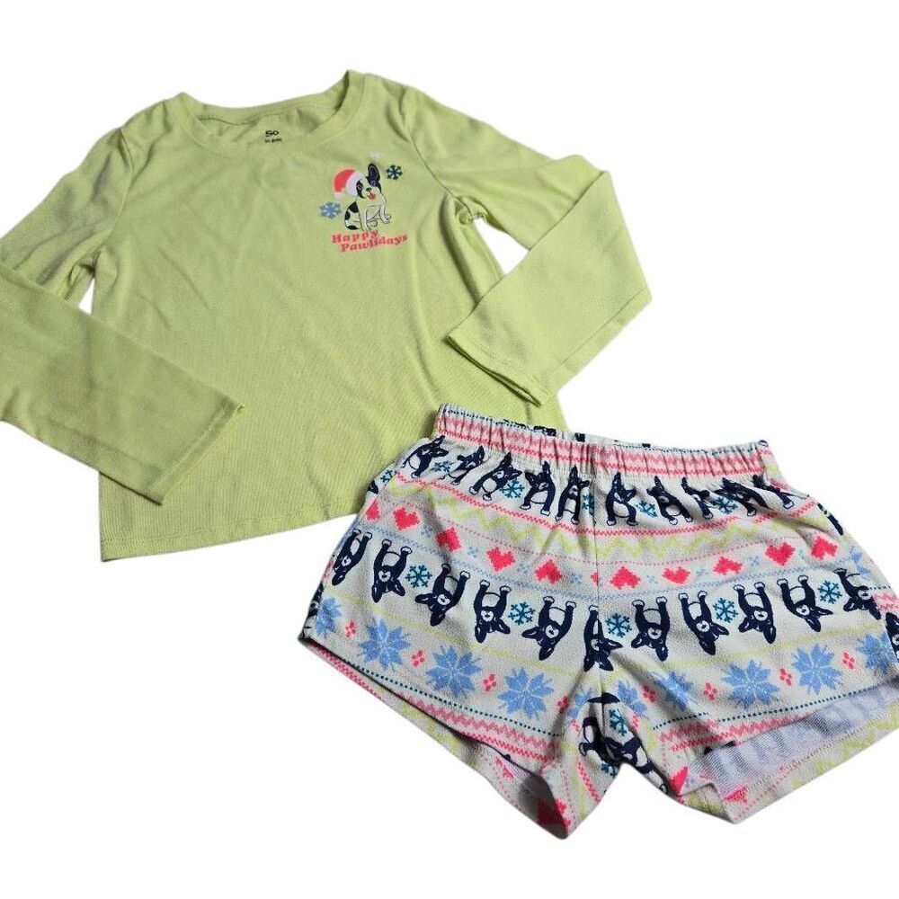 SO Happy PawlidaysβBulldog Pajamas S6/6x